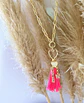 Collar Summer Pink Bright Gold - Miniatura 5
