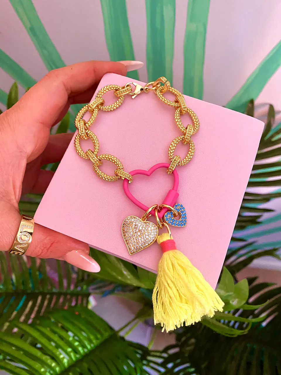 Maxi Pulsera Summer Yellow Bright 2