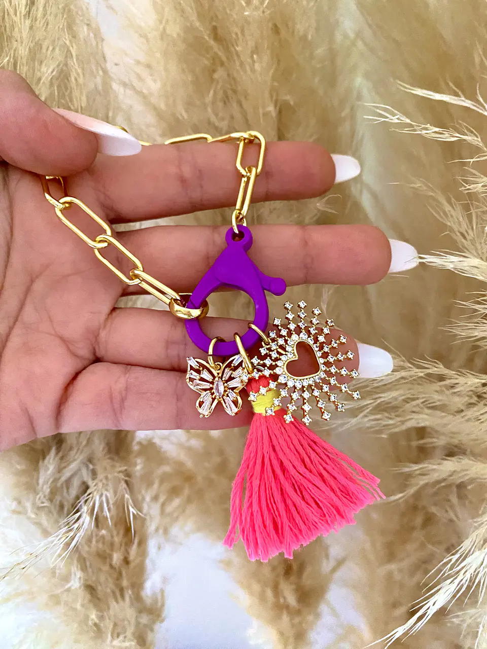 Brazalete Summer Violet Gold 1