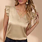 Blusa Satinada Colomba Dorada - Miniatura 1