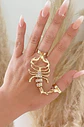 Maxi Anillo Escorpión Ajustable Gold - Miniatura 1