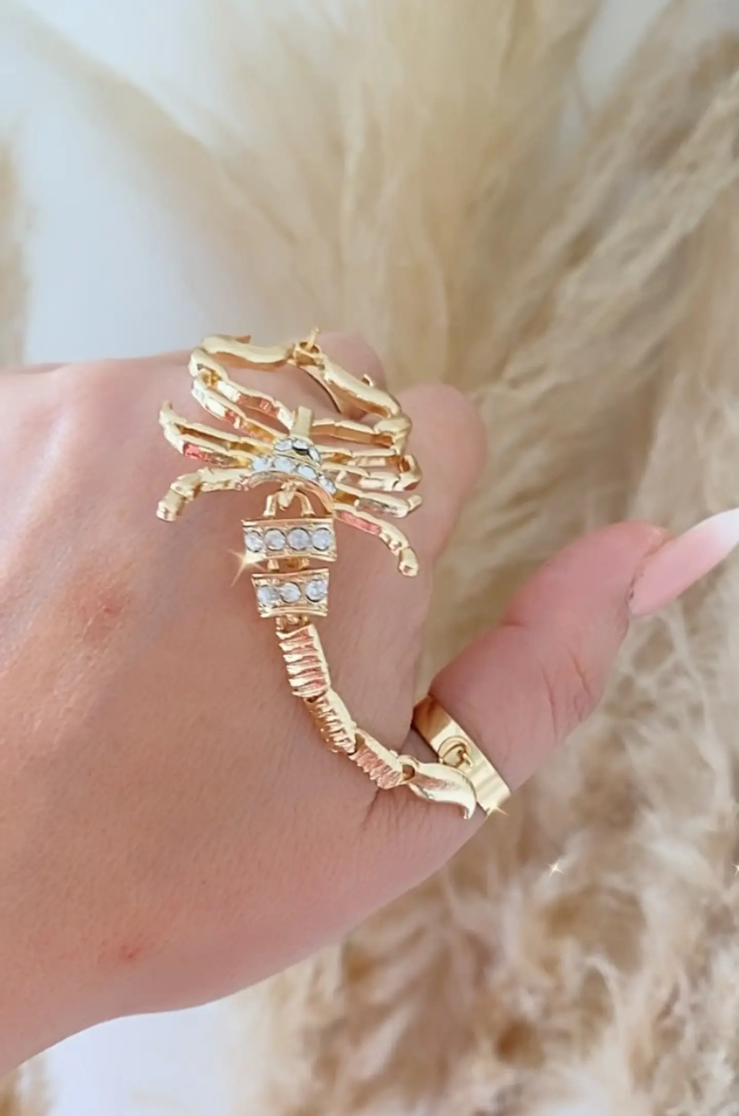 Maxi Anillo Escorpión Ajustable Gold 2