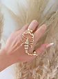 Maxi Anillo Escorpión Ajustable Gold - Miniatura 4