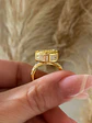 Anillo Luxury Corazon Circones Gold  talla 9 - Miniatura 6