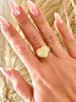 Anillo Luxury Corazon Circones Gold  talla 9 - Miniatura 5