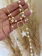 Collar Trío Estrellas Perlas y piedras  - Miniatura 4