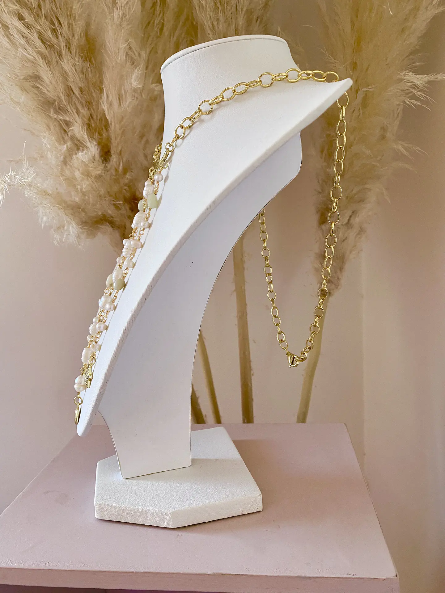 Collar Cascada de Perlas  5