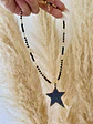 Collar Estrella Black Circones piedras facetadas - Miniatura 2