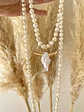 Collar XL Cabeza de Toro White - Miniatura 5