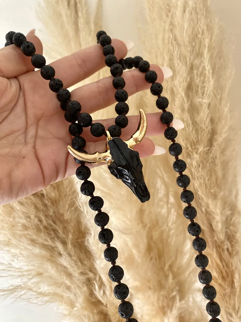 Collar XL Cabeza de Toro Black 3
