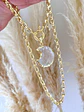 Collar Luna Cuarzo punto luz circones  - Miniatura 5