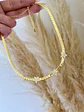 Collar choker Cinta trío Estrellas gold  - Miniatura 1