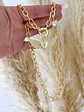Collar Corazón alado Broche timon gold - Miniatura 4