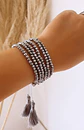Brazalete Miyuki Silver  - Miniatura 1