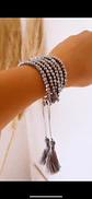 Brazalete Miyuki Silver  - Miniatura 2