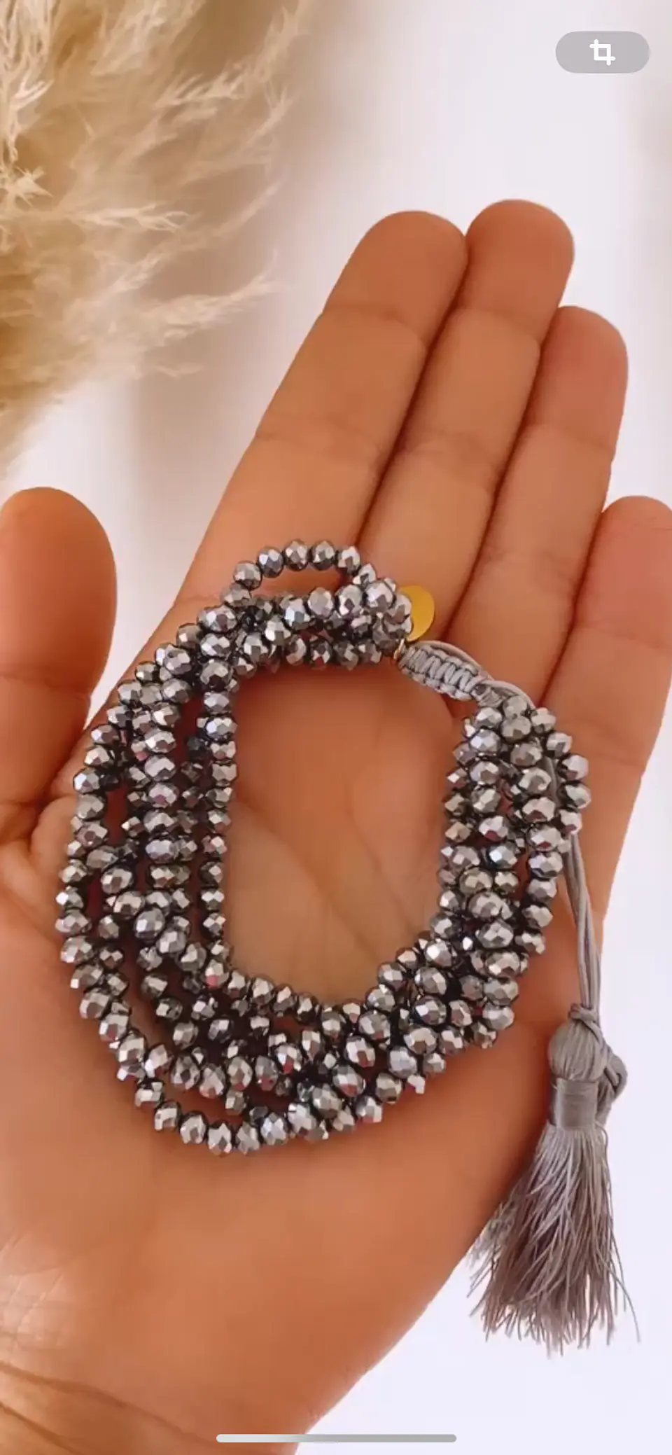 Brazalete Miyuki Silver  3