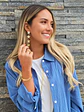 Aros  Maxi Estrellas Cascada Gold - Miniatura 3