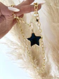 Collar Maxi Estrella Obsidiana Black broche luxury  - Miniatura 2