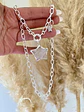 Collar Estrella Cuarzo Silver enchape Plata 925 - Miniatura 3