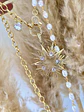 Collar XL Maxi Estrella de 10 puntas eslabones mixtos Perlas  - Miniatura 2