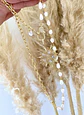 Collar XL Maxi Estrella de 10 puntas eslabones mixtos Perlas  - Miniatura 4