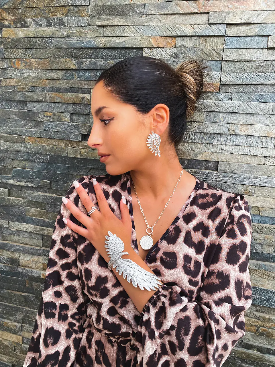 Maxi Brazalete Fénix Silver 2