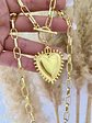 Collar Maxi Corazón Sagrado Gold  - Miniatura 1