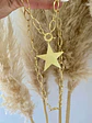 Collar XL Maxi Estrella Lijada Gold - Miniatura 2