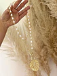Collar XL Maxi Hoja eslabones mixtos Perlas  - Miniatura 5