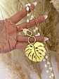 Collar XL Maxi Hoja eslabones mixtos Perlas  - Miniatura 2