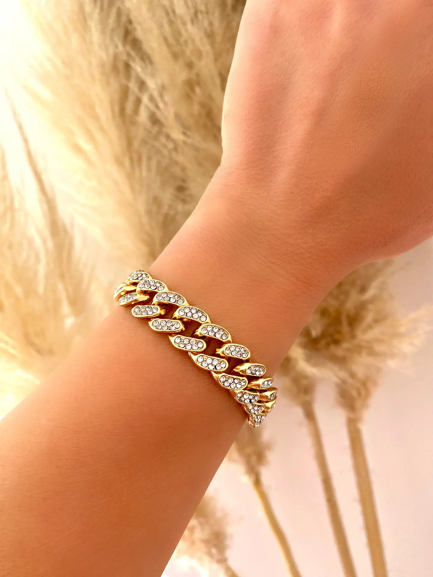 Maxi Pulsera Circones Eslabones cubanos 2