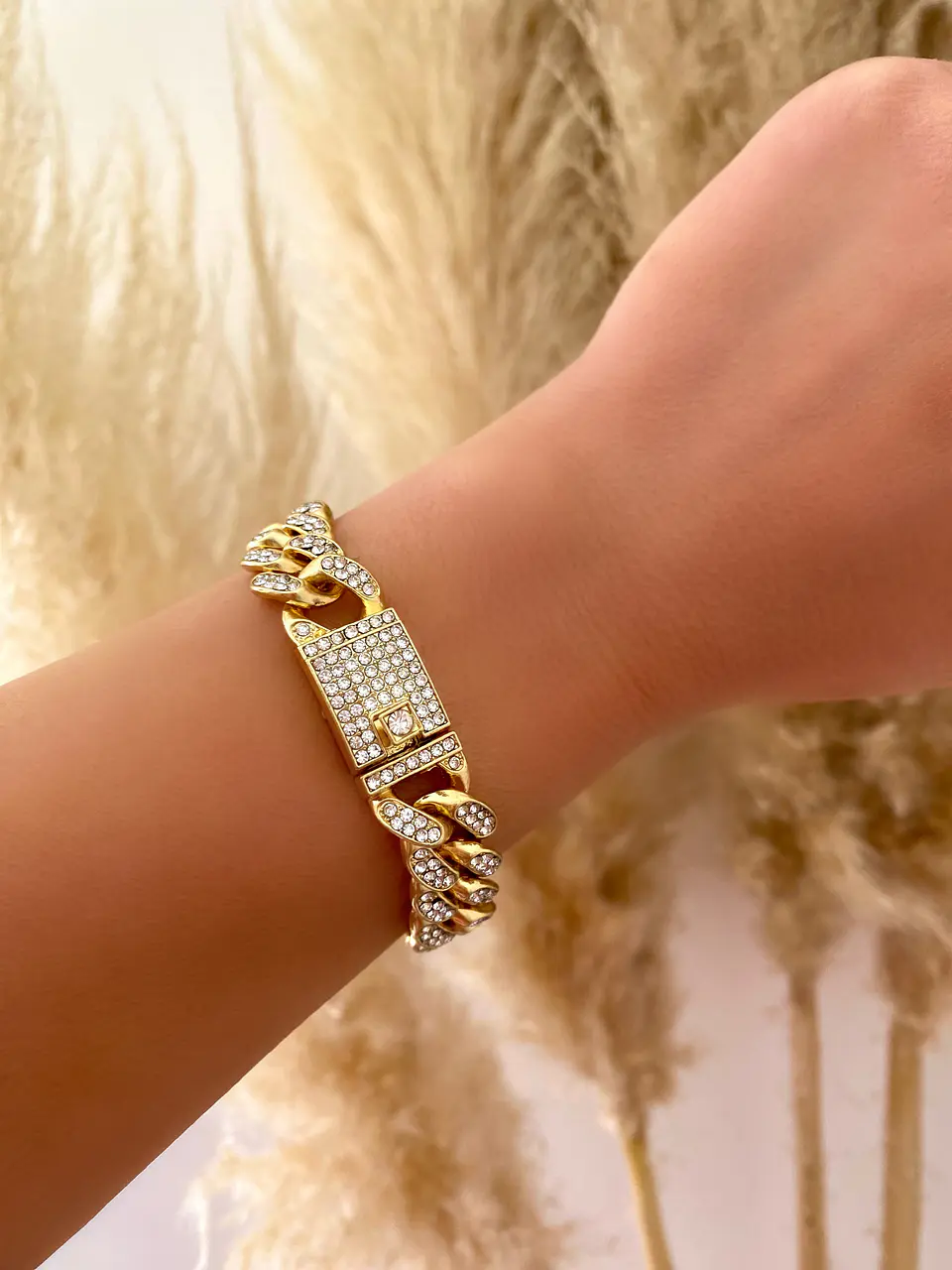 Maxi Pulsera Circones Eslabones cubanos 3