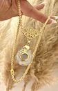 Collar Maxi Cuarzo Conector Barroco Gold  - Miniatura 5