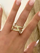 Anillo Triple Entrelazado Circones ajustable  - Miniatura 1