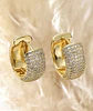 Aros Argolla Circones Gold - Miniatura 1