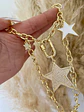 Collar Trilogía de Estrellas Gold - Miniatura 2