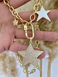 Collar Trilogía de Estrellas Gold - Miniatura 3