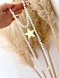 Collar XL Maxi Estrella Lijada piedra Howlita - Miniatura 4