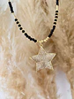 Collar Estrella Circones piedras facetadas gold - Miniatura 1