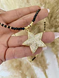 Collar Estrella Circones piedras facetadas gold - Miniatura 3