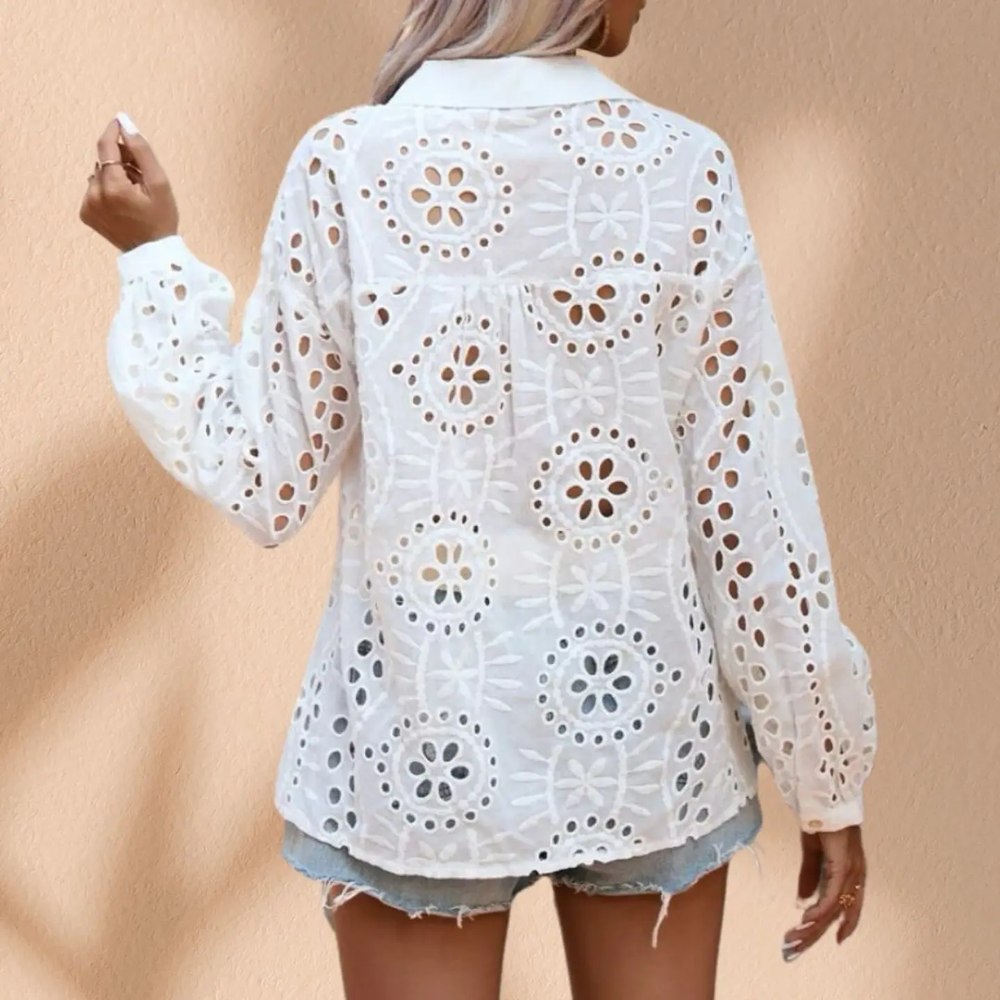Blusa broderie Rosario 3