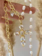 Collar XL  Maxi Cruz Cristal Perlas - Miniatura 1