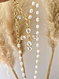 Collar XL  Maxi Cruz Cristal Perlas - Miniatura 5