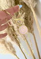 Collar Medalla Corazón Esmaltada Rosa Gold - Miniatura 2