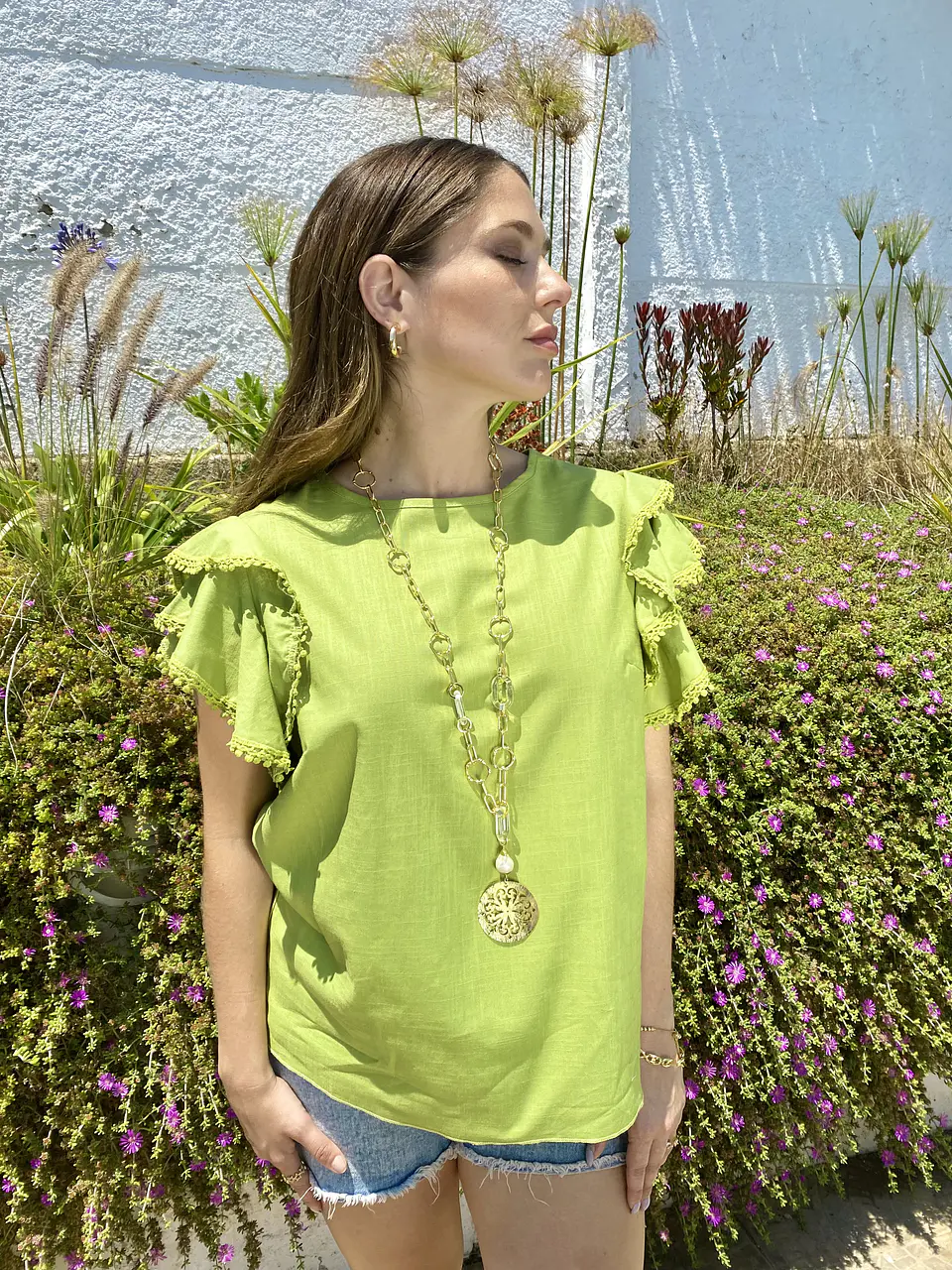 Polera Pistacho Zoe  4