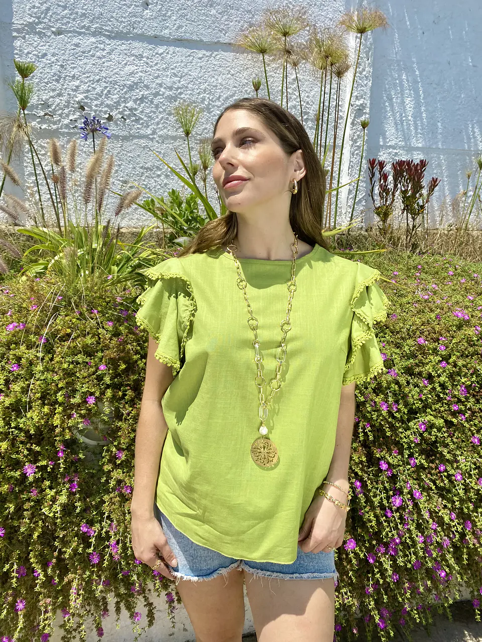 Polera Pistacho Zoe  5