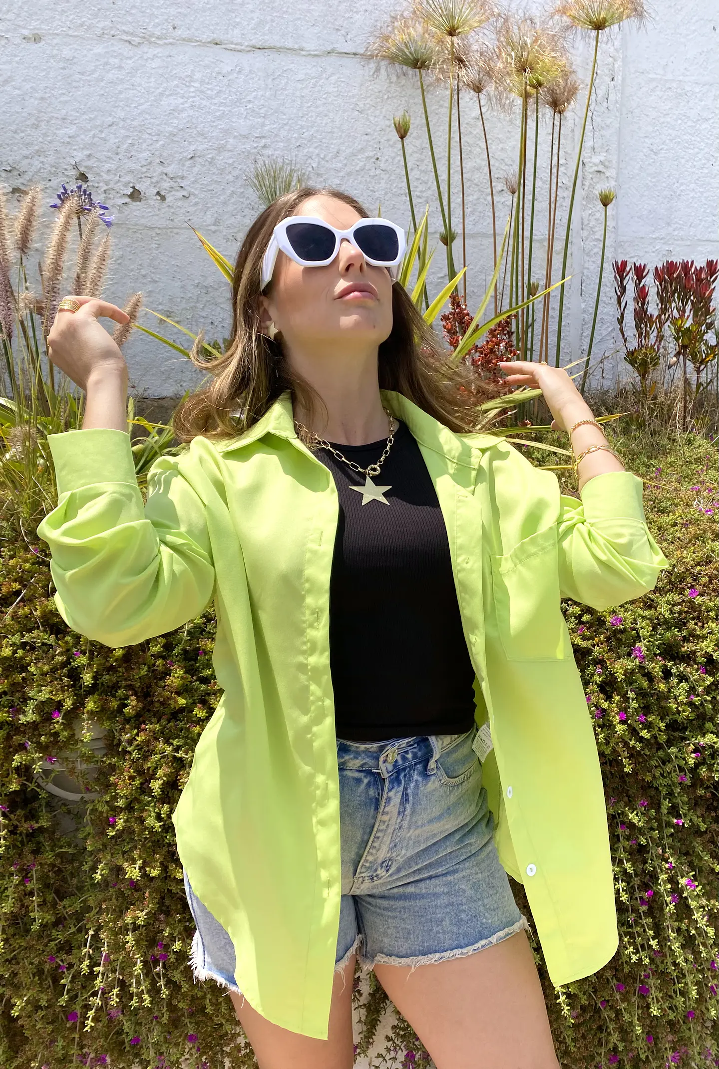 Camisa Trini Verde Lima   5