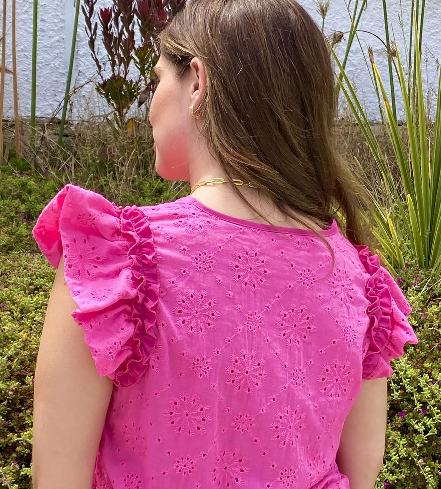 Blusa Amelia Fucsia 2