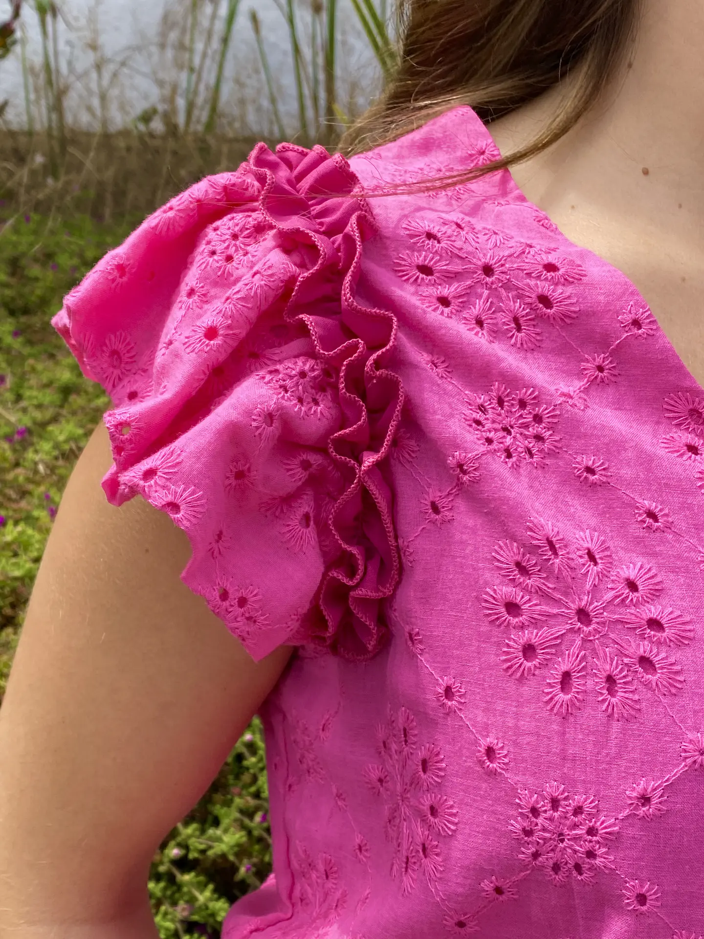 Blusa Amelia Fucsia 3