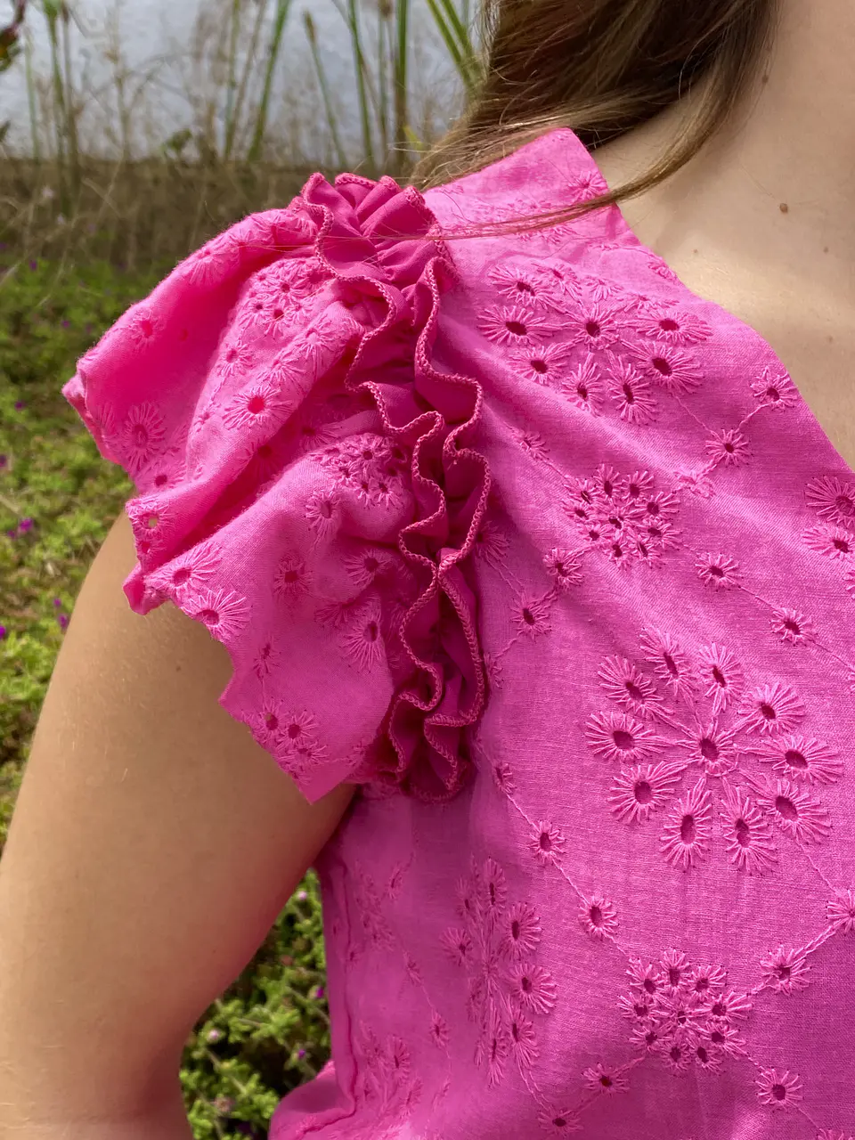 Blusa Amelia Fucsia 3